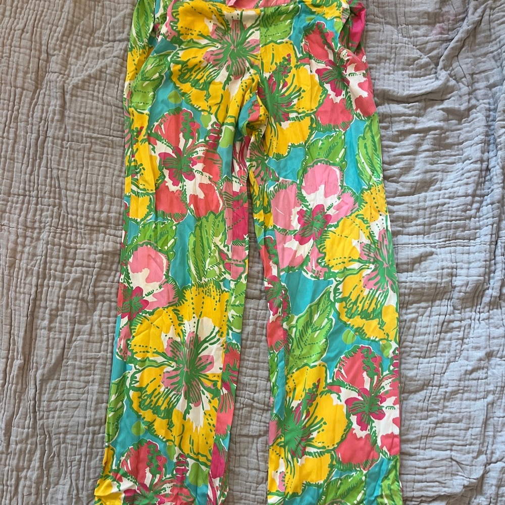 Floral Multicolor Pants